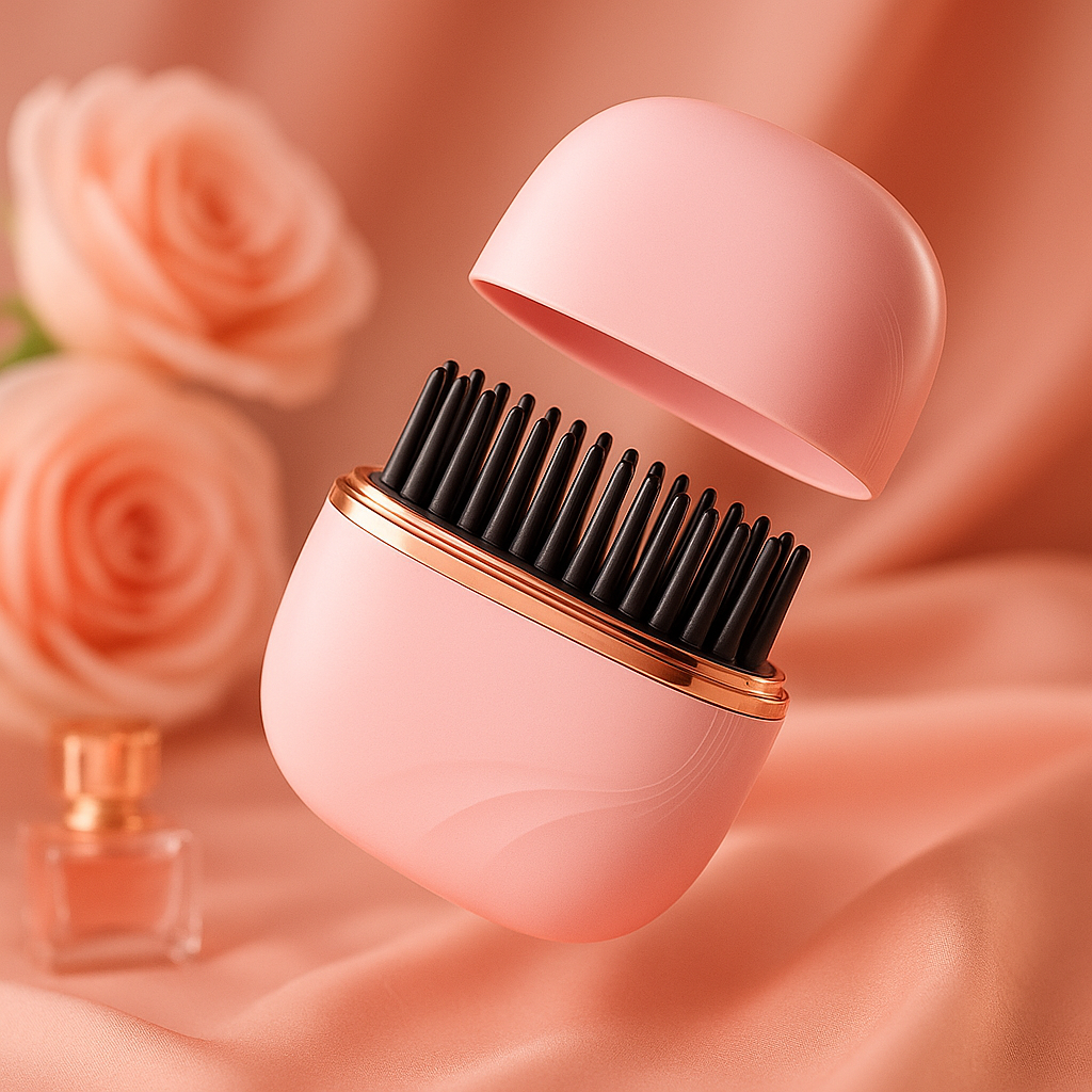 PockyCurl™ 3-in-1 Heated Brush